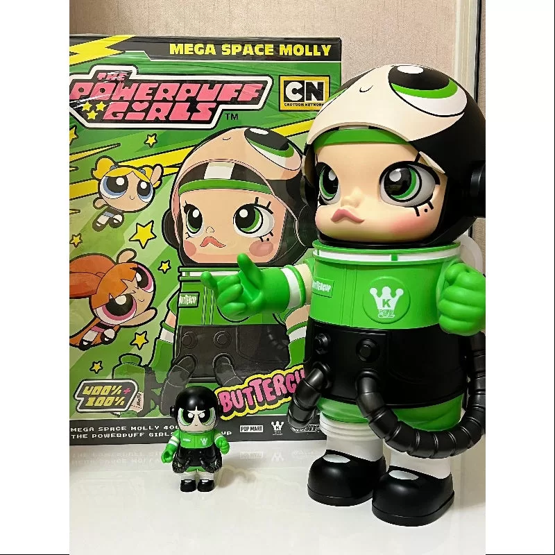 MEGA SPACE MOLLY 400%+100% Las chicas poderosas Buttercup 2024 LIMITADO MEGA SPACE MOLLY 400%+100% Las chicas poderosas Buttercup 2024 LIMITADO