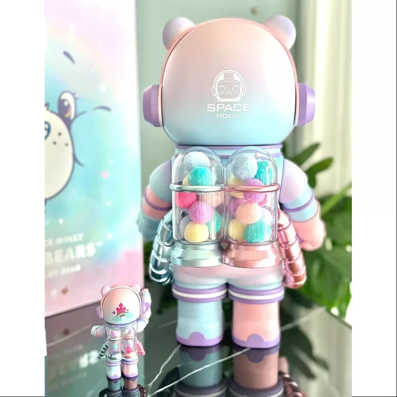 MEGA SPACE MOLLY 400%+100% Osos Cariñositos Care a Lot Bear 2022 LIMITADO