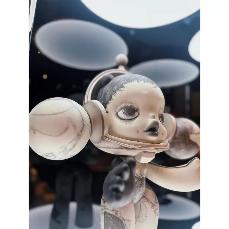 MEGA α SKULLPANDA Egon Schiele Figura 1000% limitada