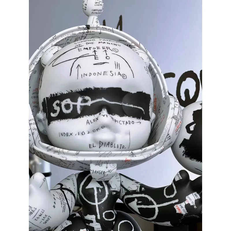 MEGA α SKULLPANDA Jean-Michel Basquiat 400% Secret 002 Figura limitada MEGA α SKULLPANDA Jean-Michel Basquiat 400% Secret 002 Figura limitada