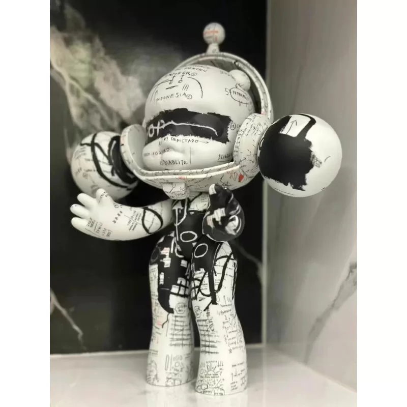 MEGA α SKULLPANDA Jean-Michel Basquiat 400% Secret 002 Figura limitada
