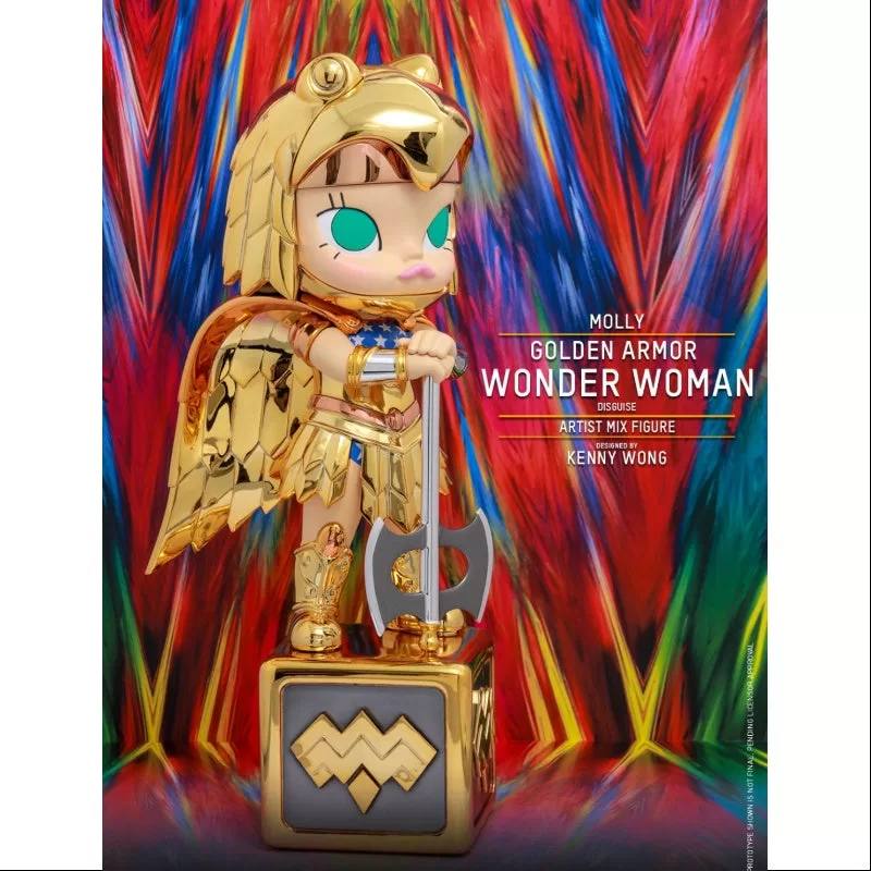 MOLLY Armadura Dorada Mujer Maravilla 2020 Edición Limitada MOLLY Armadura Dorada Mujer Maravilla 2020 Edición Limitada