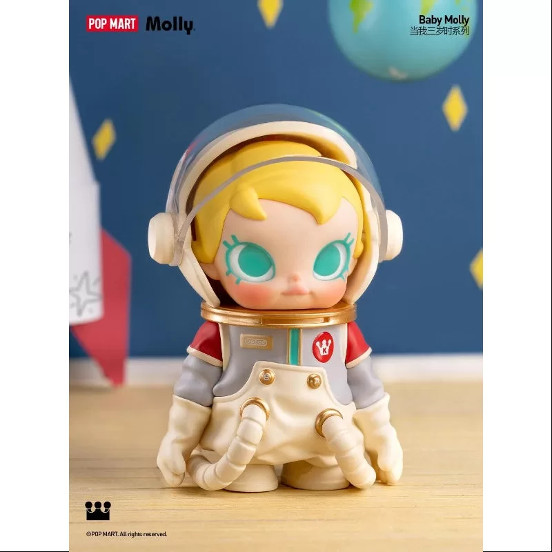 MOLLY Bebé Molly Cuando tenía tres años Serie Bebé astronauta