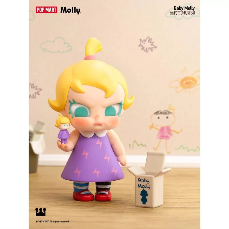 MOLLY Bebé Molly Cuando tenía tres años Serie ¿Cuántos años tienes?