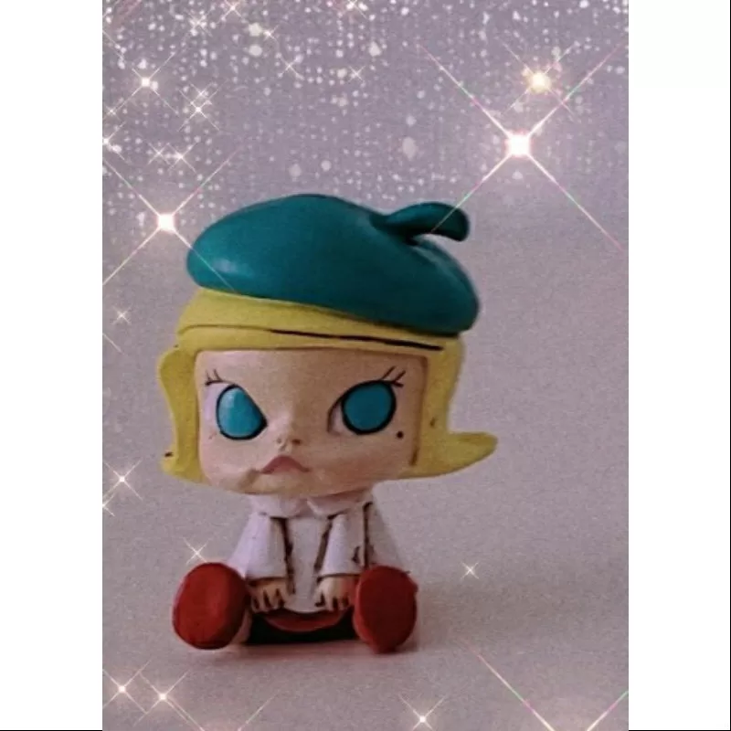 MOLLY Bebé Molly Serie 1 Pequeña Pintora Verde