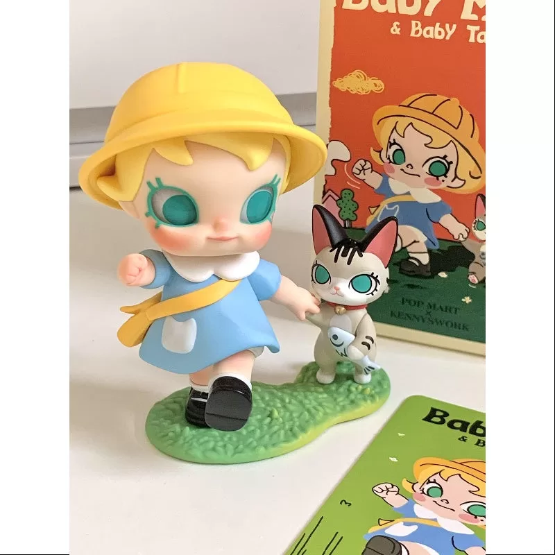 MOLLY Bebé Molly y Bebé Tabby Serie Juntos al Jardín de Infancia