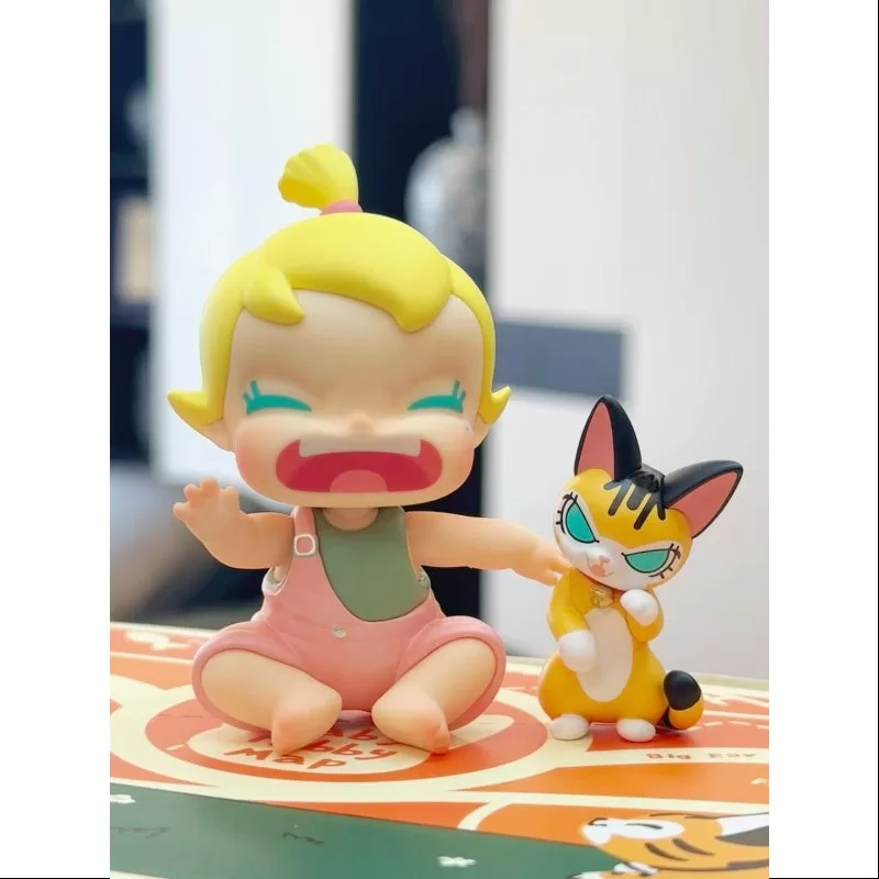 MOLLY Bebé Molly y Bebé Tabby Serie Marcas de Amistad