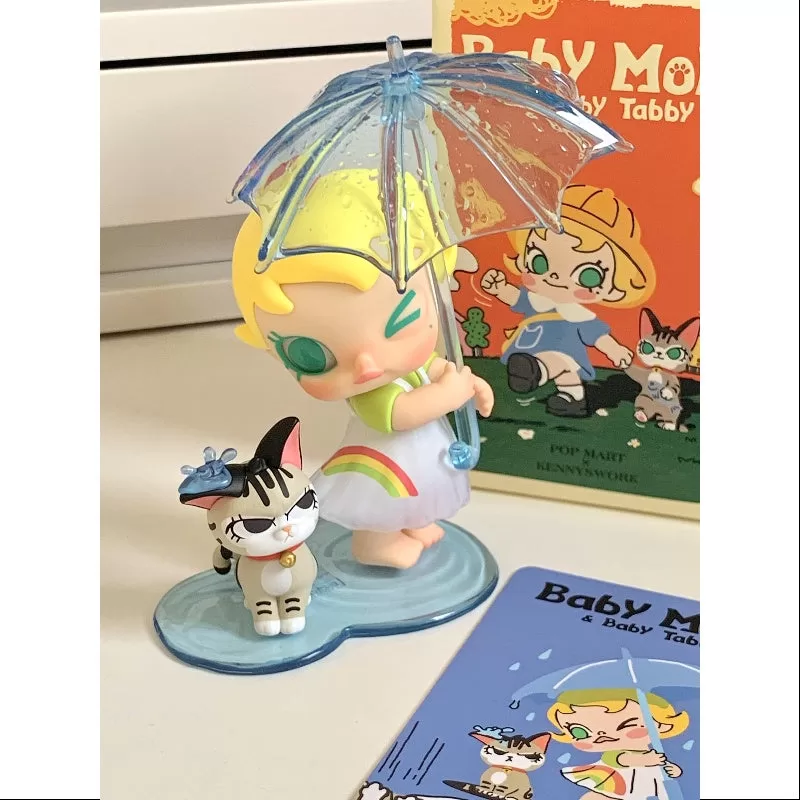 MOLLY Bebé Molly y Bebé Tabby Serie Ven bajo el paraguas