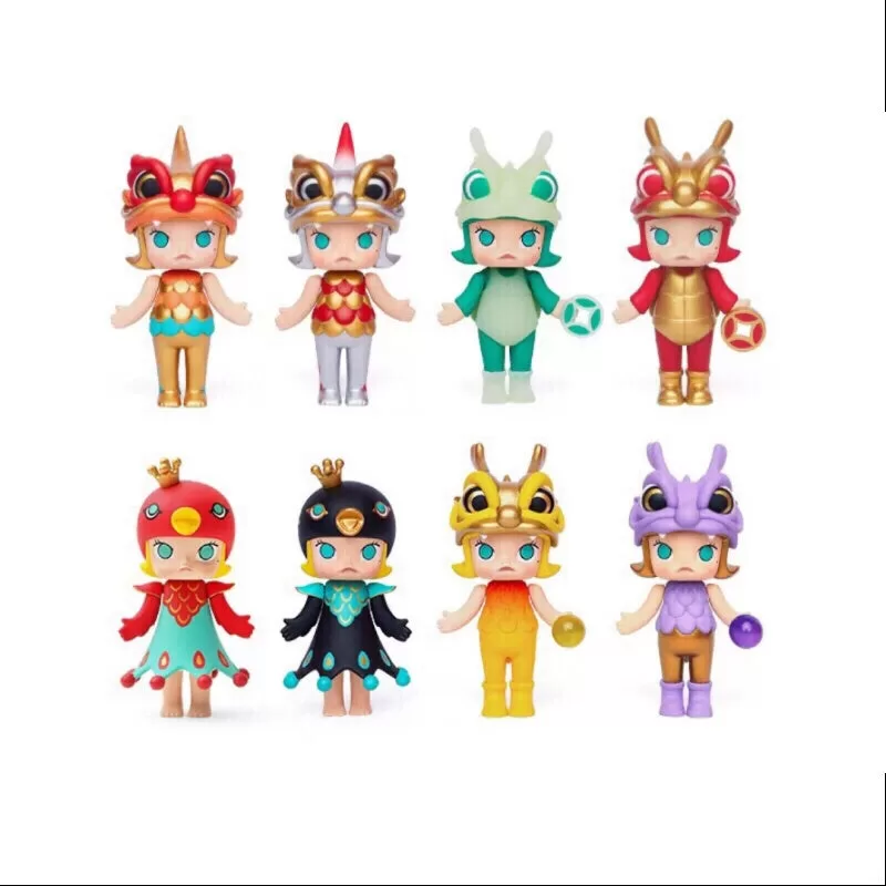 MOLLY Feliz Año Nuevo Chino 2018 Serie Conjunto Completo Abierto