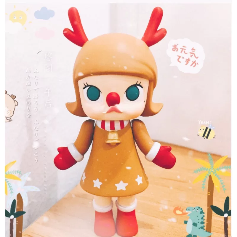 MOLLY Feliz Navidad 2016 Serie Ciervo navideño marrón