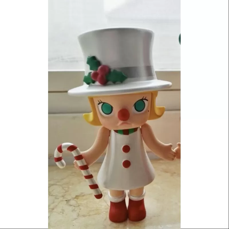 MOLLY Feliz Navidad 2016 Serie Muñeco de nieve blanco