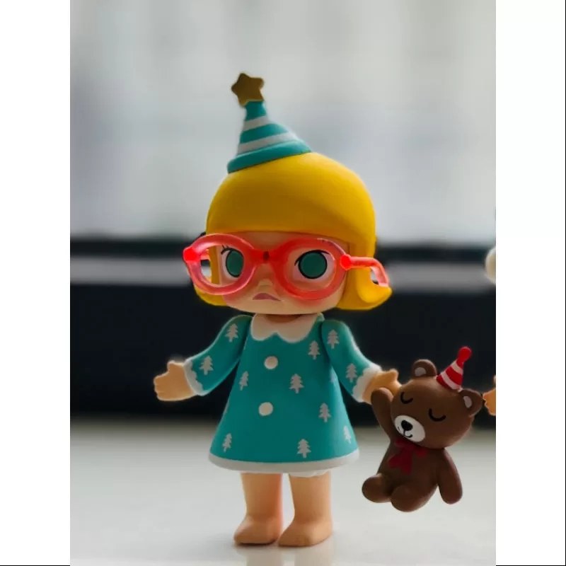 MOLLY Feliz Navidad 2017 Serie Teddy y Molly-Blue MOLLY Feliz Navidad 2017 Serie Teddy y Molly-Blue