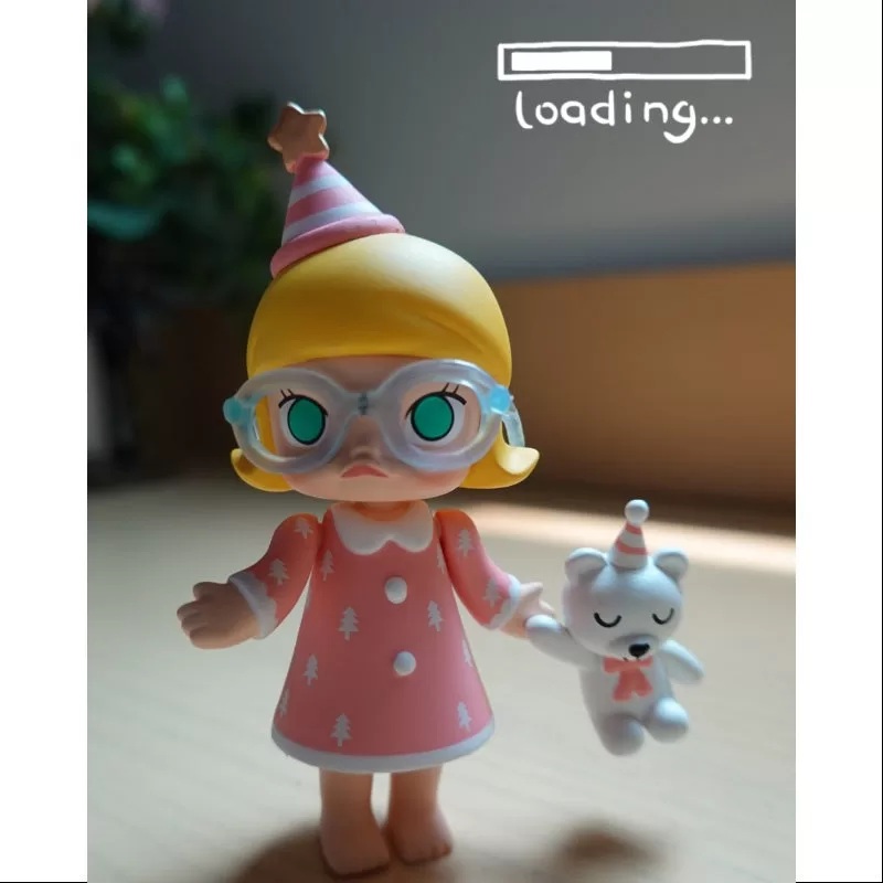 MOLLY Feliz Navidad 2017 Serie Teddy y Molly-Pink MOLLY Feliz Navidad 2017 Serie Teddy y Molly-Pink