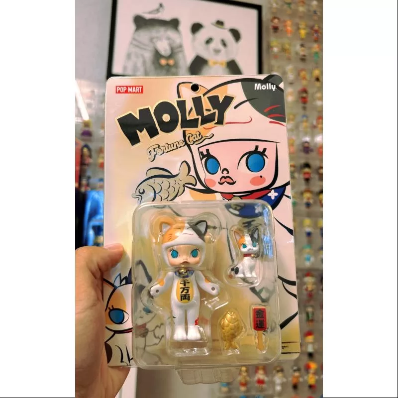 MOLLY PTS Fortune Cat Elevator Kawaii Action Edición limitada