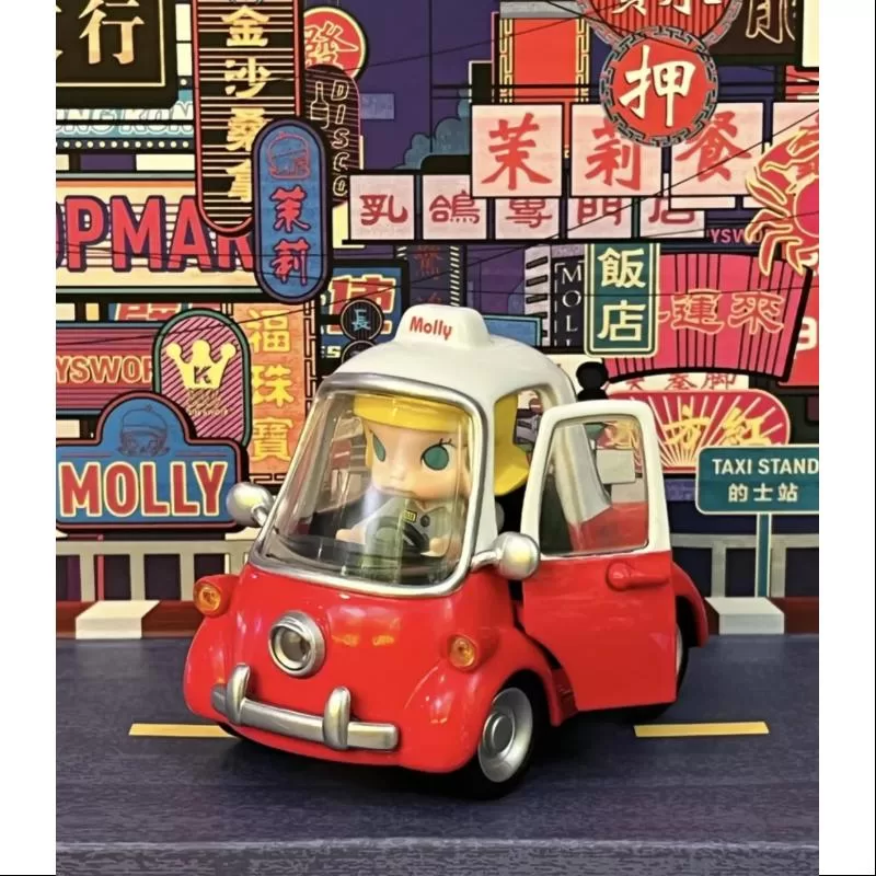 MOLLY Pop Mart PopCar Super Track Series secreto MOLLY MINI TAXI (1/120) MOLLY Pop Mart PopCar Super Track Series secreto MOLLY MINI TAXI (1/120)