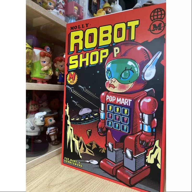 MOLLY Robot Shop rojo Edición limitada 2020 MOLLY Robot Shop rojo Edición limitada 2020