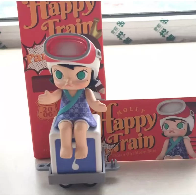 MOLLY Serie Fiesta del Tren Feliz Chica del Océano Molly Azul