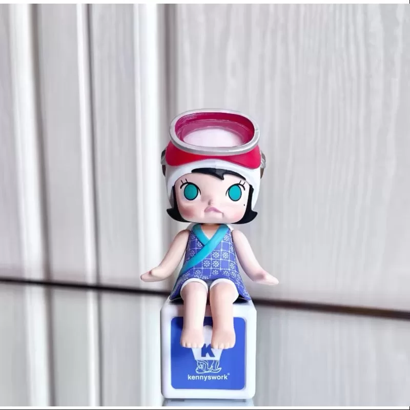 MOLLY Serie Fiesta del Tren Feliz Chica del Océano Molly Azul