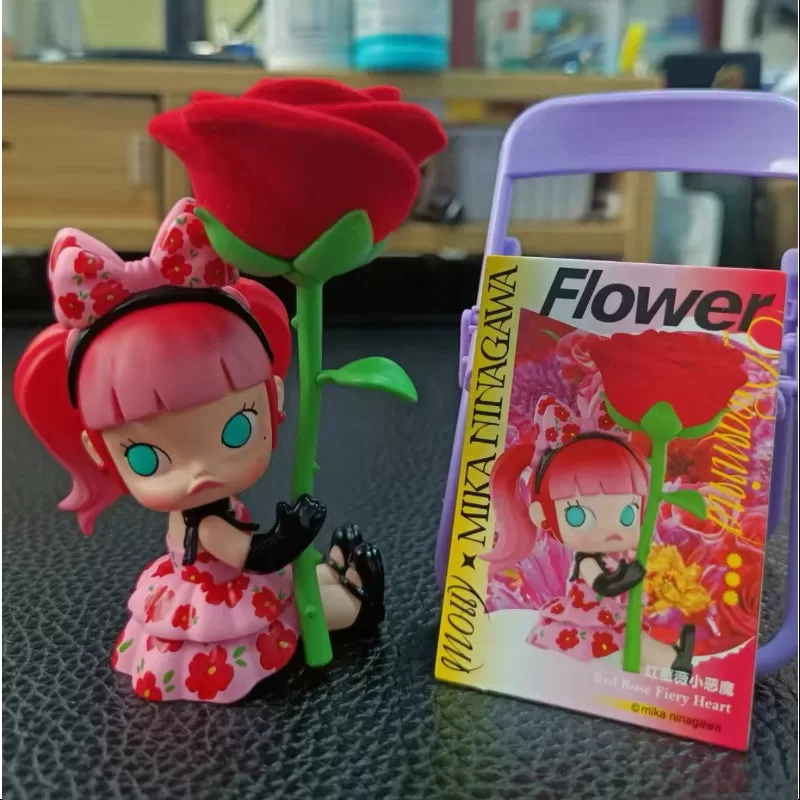 MOLLY Serie Flower Dreaming Rosa roja Corazón ardiente MOLLY Serie Flower Dreaming Rosa roja Corazón ardiente