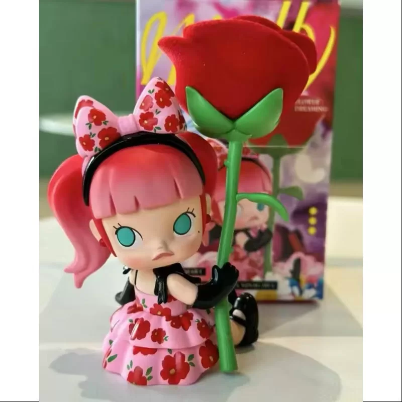 MOLLY Serie Flower Dreaming Rosa roja Corazón ardiente