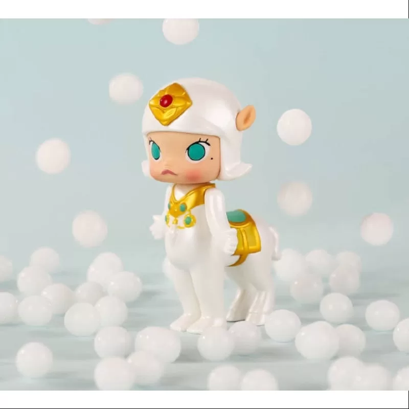 MOLLY Viaje al Oeste Serie Caballo Dragón Blanco