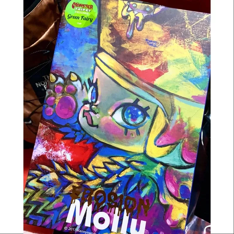 MOLLY X Instinctoy Erosion Molly Green Fairy Edición limitada 2017