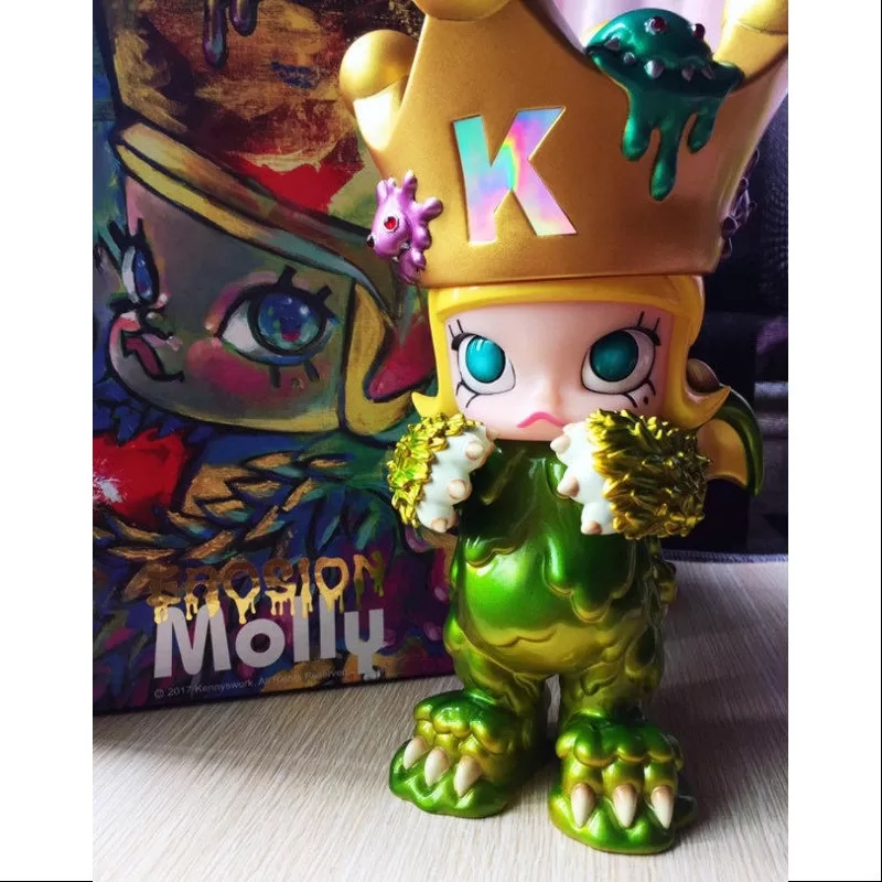 MOLLY X Instinctoy Erosion Molly Green Fairy Edición limitada 2017 MOLLY X Instinctoy Erosion Molly Green Fairy Edición limitada 2017