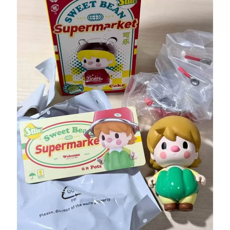 Macetas de supermercado de la serie Sweet Bean