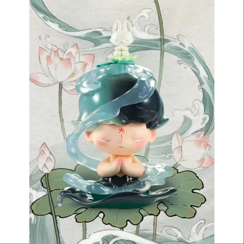 Manipulador de agua secreto DIMOO Matchless Pop Mart, serie 14.º aniversario