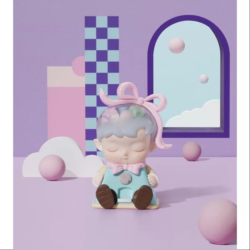 Máquina del tiempo rodante de Hacipupu, serie Fantasía Gashapon