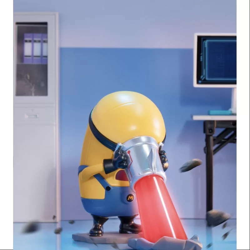 Mega Minion Mel de la serie 4 de Despicable Me de Pop Mart X Minions Illumination