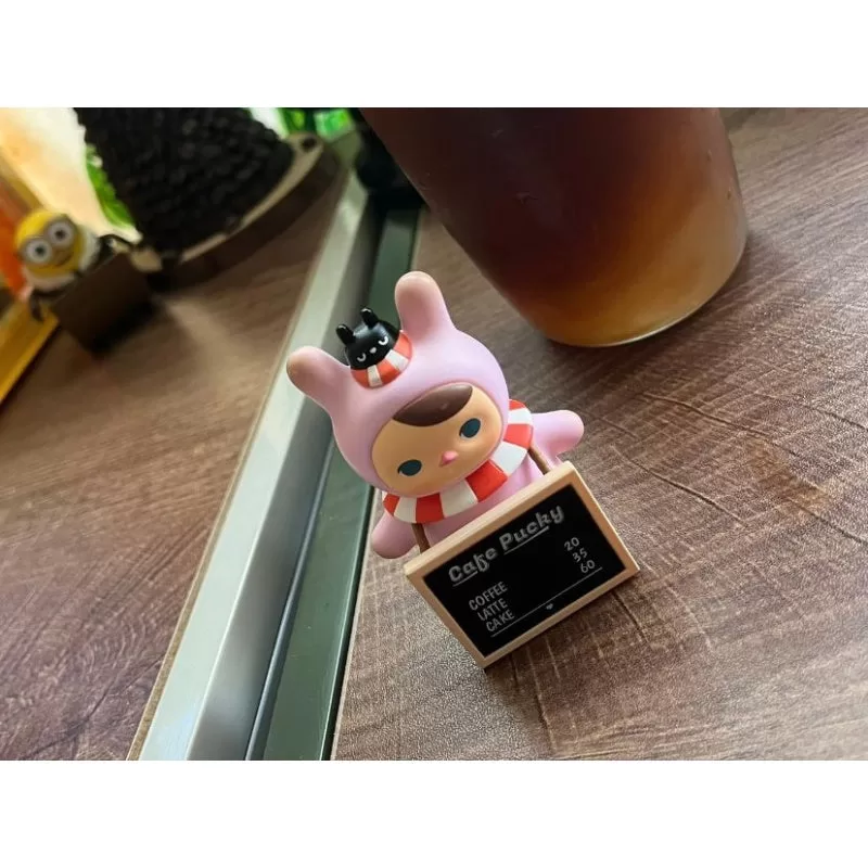 Menú del café de la serie PUCKY Rabbit Cafe