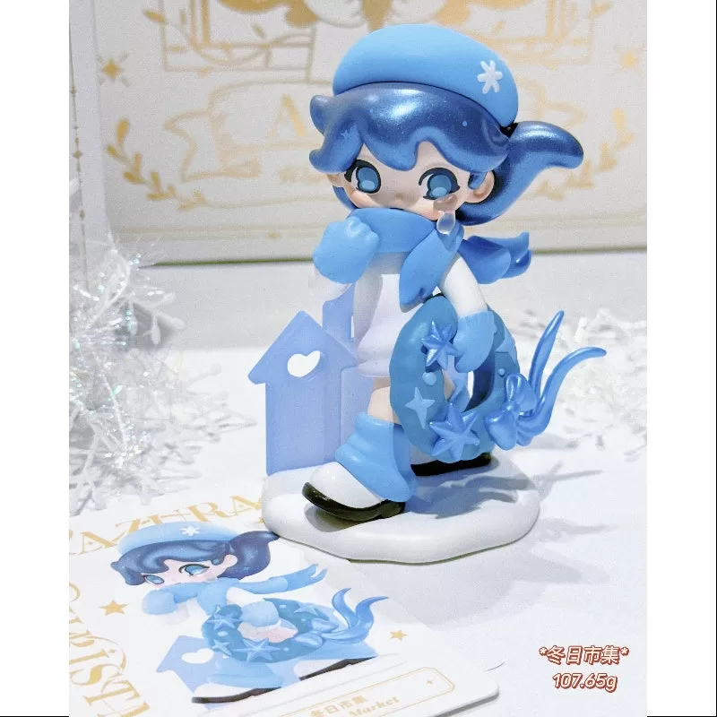 Mercado de invierno de la serie navideña cálida AZURA