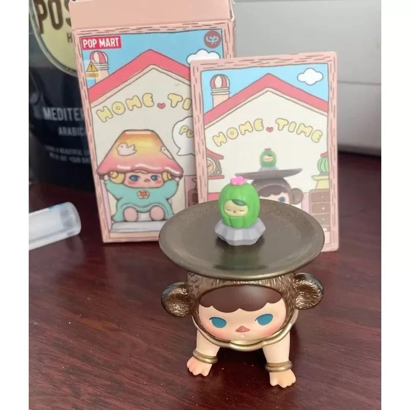 Mesa con bandeja de monos de la serie temporal de PUCKY Home