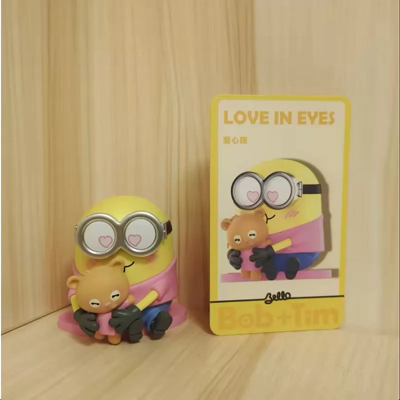 Minions Bob + Tim Mejor Juntos Serie Amor en los Ojos
