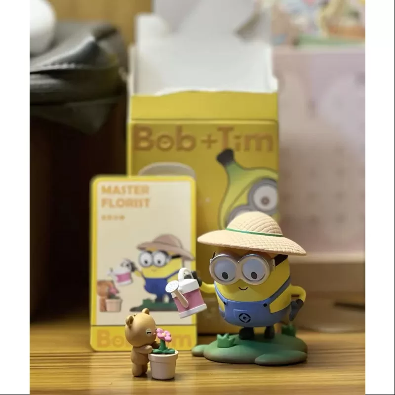 Minions Bob + Tim Mejor Juntos Serie Maestro Florista