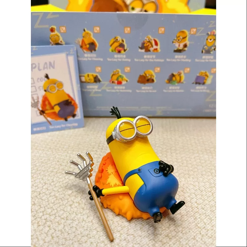 Minions Lazy Every Day Series Conjunto completo abierto Minions Lazy Every Day Series Conjunto completo abierto