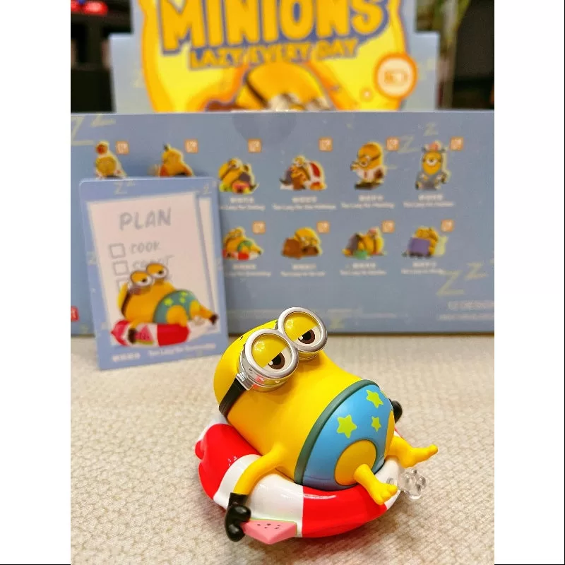 Minions Lazy Every Day Series Conjunto completo abierto Minions Lazy Every Day Series Conjunto completo abierto