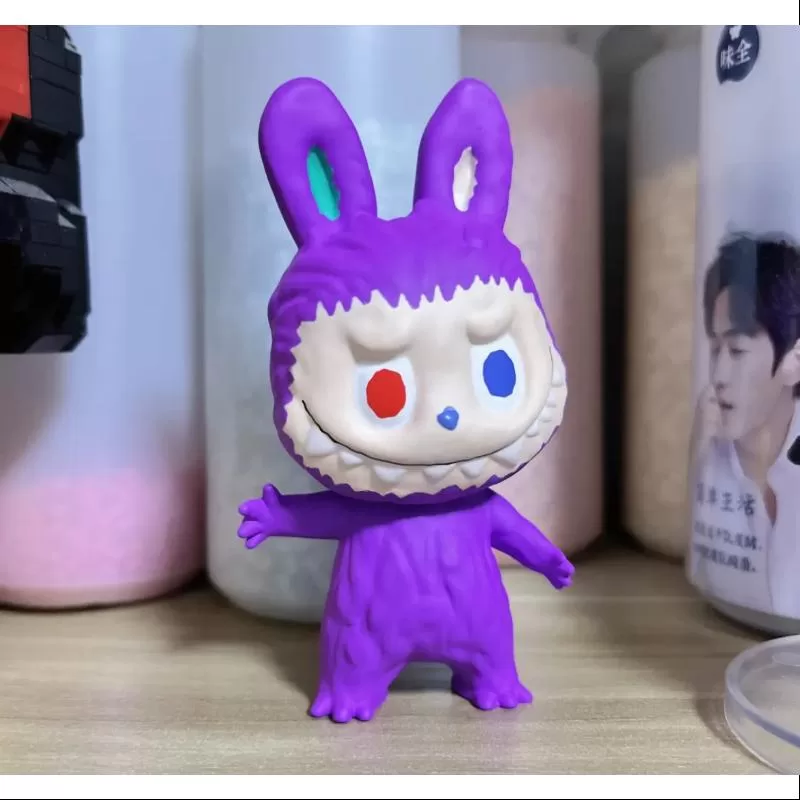 Muñeca de arcilla de la serie de juguetes Labubu The Monsters