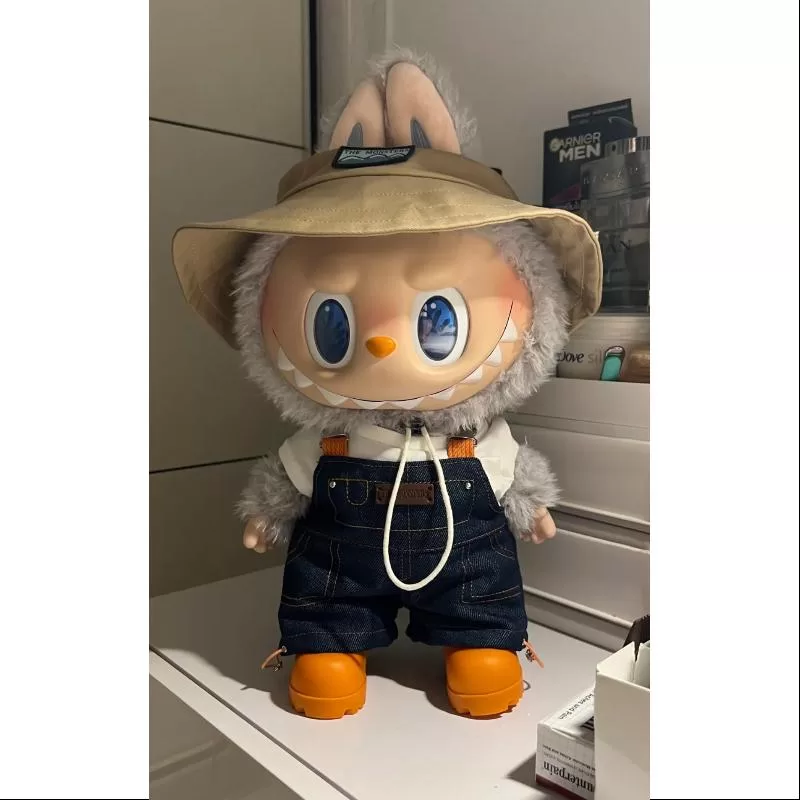 Muñeca de peluche de vinilo de la serie Labubu The Monsters Fall in Wild, edición limitada