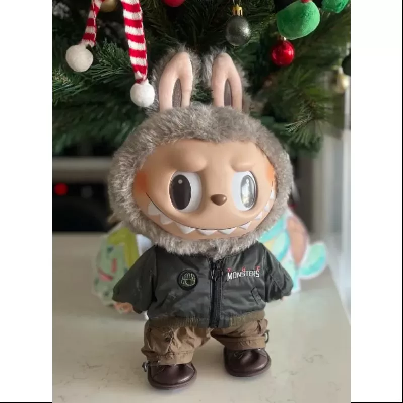 Muñeco de peluche de vinilo Labubu The Monsters Jump For Joy, edición limitada Muñeco de peluche de vinilo Labubu The Monsters Jump For Joy, edición limitada