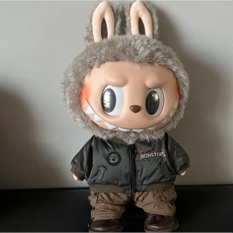 Muñeco de peluche de vinilo Labubu The Monsters Jump For Joy, edición limitada