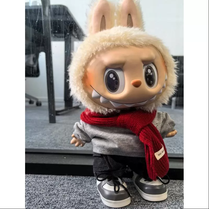 Muñeco de peluche de vinilo Labubu The Monsters Walk de Fortune, edición limitada