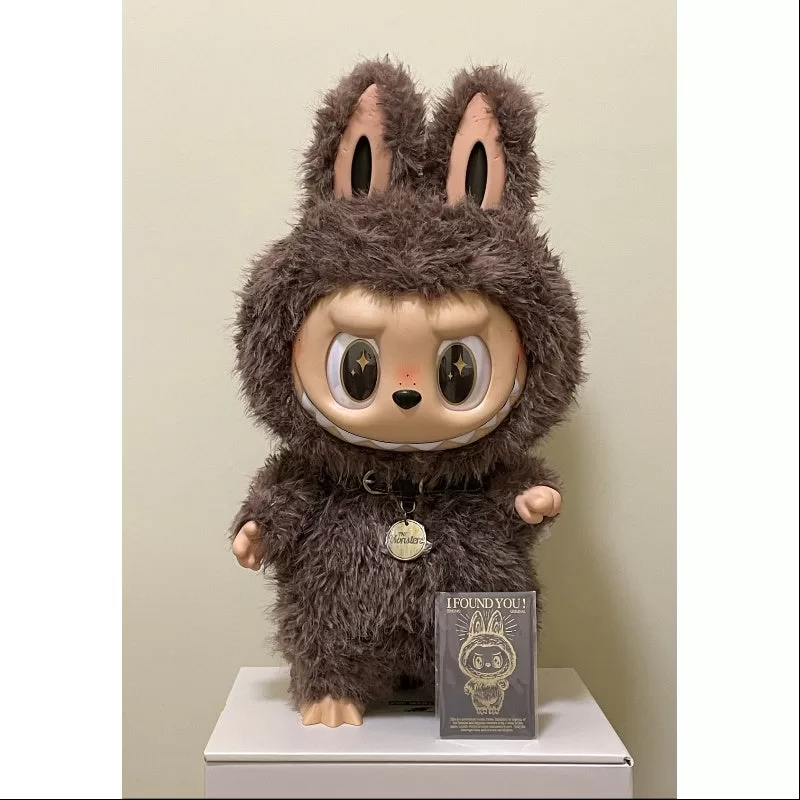 Muñeco de peluche de vinilo Labubu The Monsters Zimomo I Found You (edición limitada de 2023)