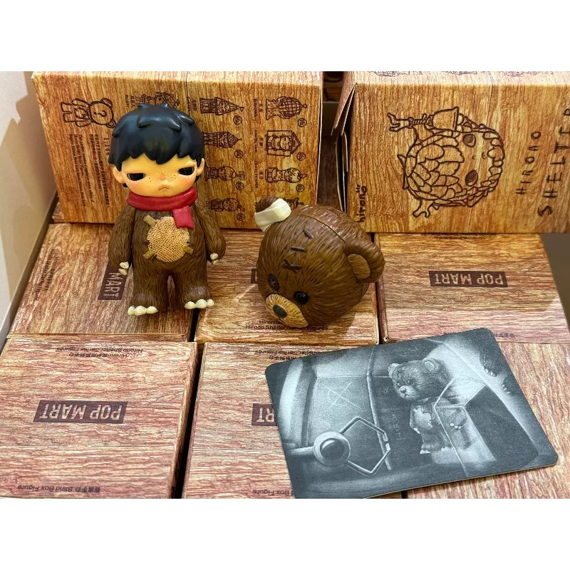 Oso de peluche secreto de la serie Hirono Shelter