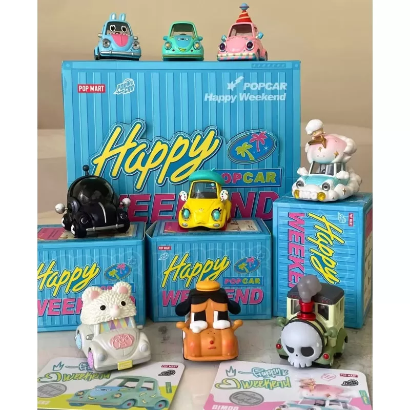POPCAR Happy Weekend Series Conjunto completo abierto