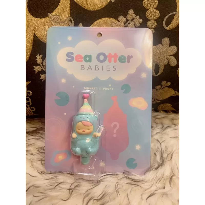 PUCKY Bebés Nutria Marina Azul Edición limitada