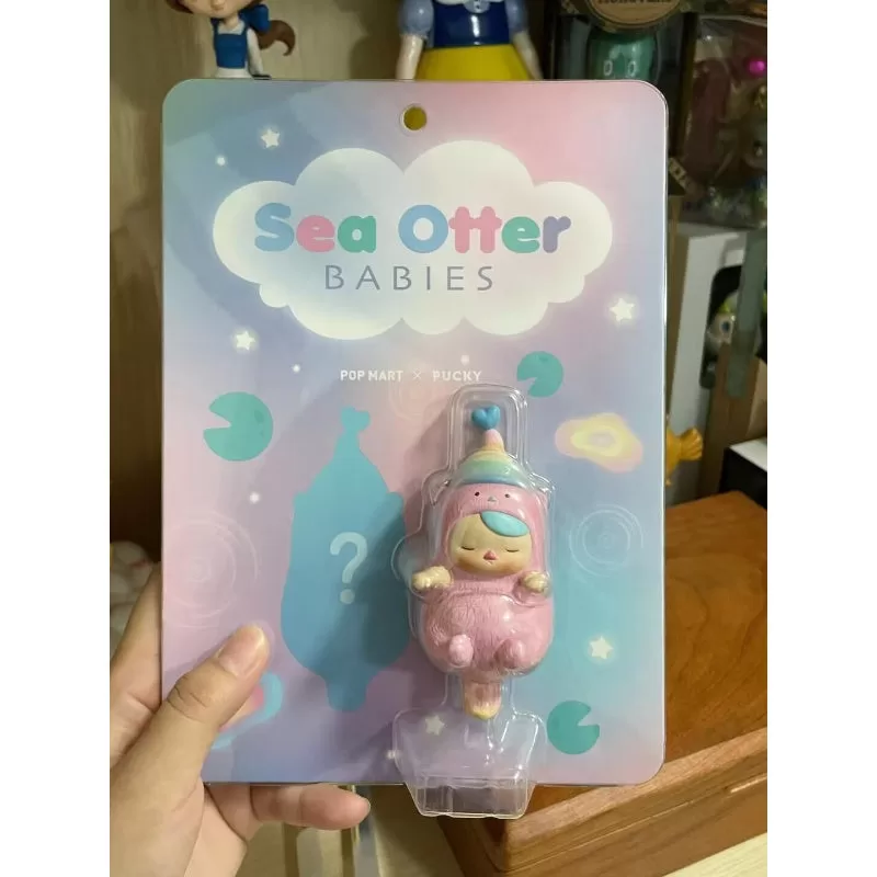 PUCKY Bebés Nutria Marina Rosa Edición limitada