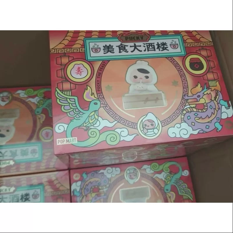 PUCKY Elf Food Restaurant Series Conjunto completo Nuevo con plástico