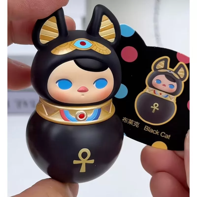 PUCKY Roly Poly Kitty Serie Gato Negro